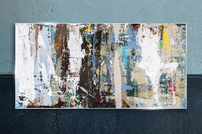 Tableau photo sur verre Mosaïque abstraite de couleurs