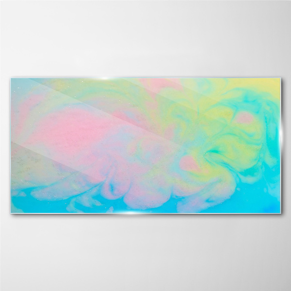 Tableau en verre Rêves pastel en mouvement