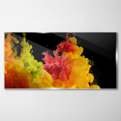 Tableau verre imprimé Couleurs en mouvement