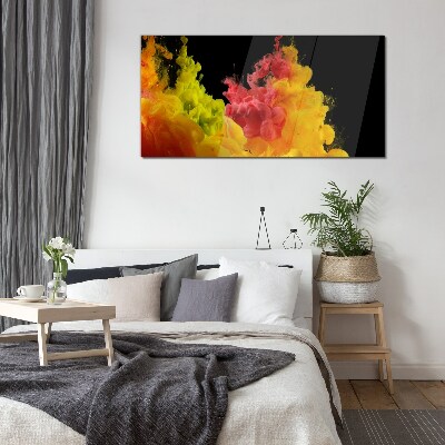 Tableau verre imprimé Couleurs en mouvement