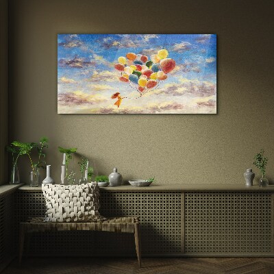 Tableau sur verre Rêves dans les nuages