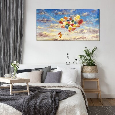 Tableau sur verre Rêves dans les nuages