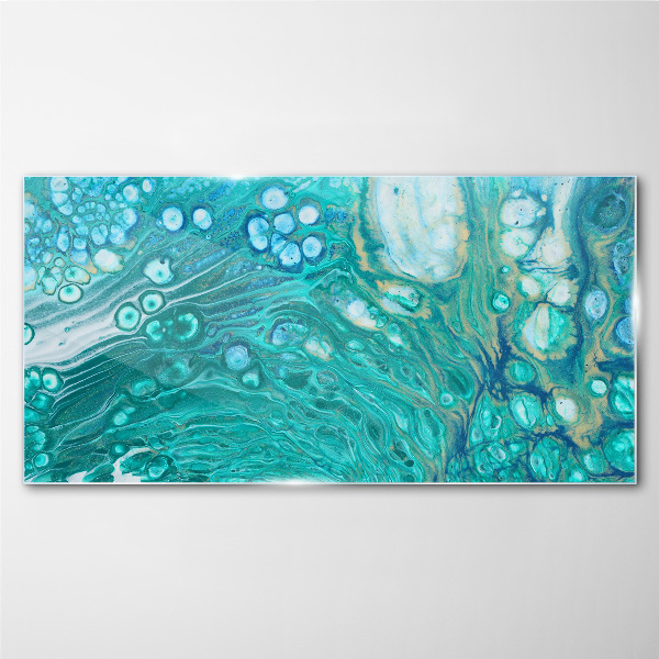 Tableau verre imprimé Vagues de l'océan dans le verre