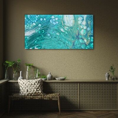 Tableau verre imprimé Vagues de l'océan dans le verre