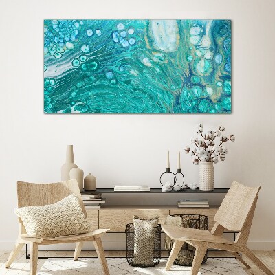 Tableau verre imprimé Vagues de l'océan dans le verre