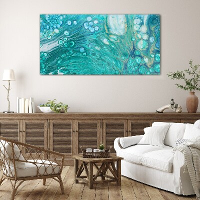 Tableau verre imprimé Vagues de l'océan dans le verre