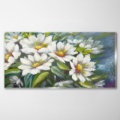 Tableau photo sur verre Harmonie florale
