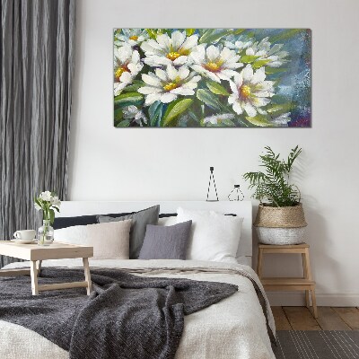 Tableau photo sur verre Harmonie florale