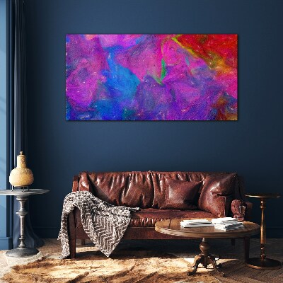 Tableau sur verre Un tourbillon coloré d'émotions