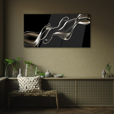 Tableau photo sur verre Des vagues d'élégance liquide