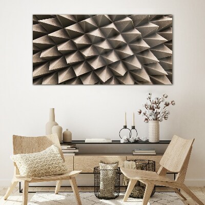 Tableau photo sur verre Géométrie des formes tridimensionnelles