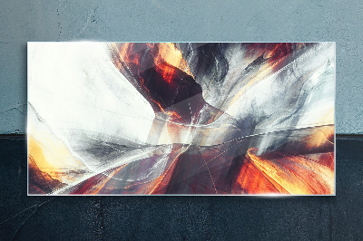 Tableau photo sur verre Transformations de couleurs dynamiques