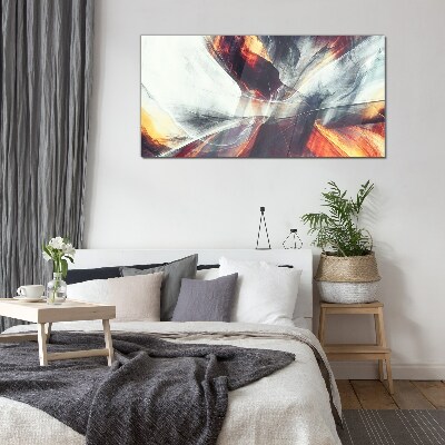 Tableau photo sur verre Transformations de couleurs dynamiques