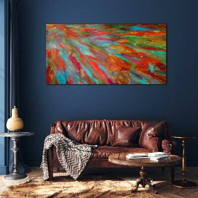 Tableau sur verre Un paysage coloré d'énergie