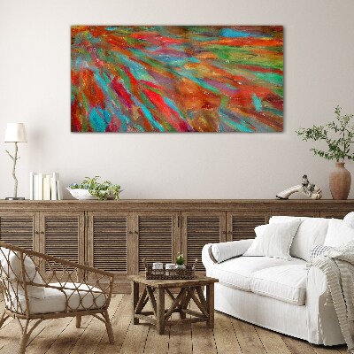 Tableau sur verre Un paysage coloré d'énergie