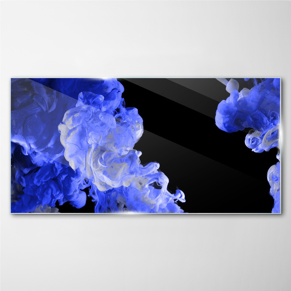 Tableau en verre Ciel avec des nuages bleus