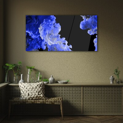 Tableau en verre Ciel avec des nuages bleus