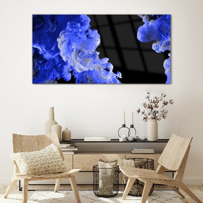 Tableau en verre Ciel avec des nuages bleus