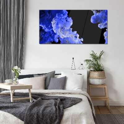 Tableau en verre Ciel avec des nuages bleus