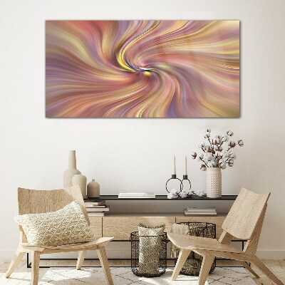 Tableau imprimé sur verre Un tourbillon d'émotions colorées