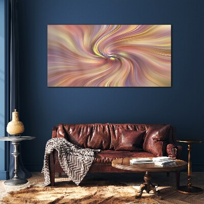 Tableau imprimé sur verre Un tourbillon d'émotions colorées