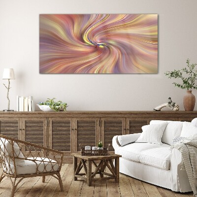 Tableau imprimé sur verre Un tourbillon d'émotions colorées