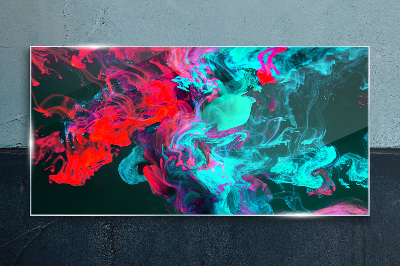 Tableau photo sur verre Les couleurs des émotions en mouvement