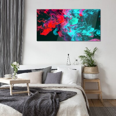 Tableau photo sur verre Les couleurs des émotions en mouvement