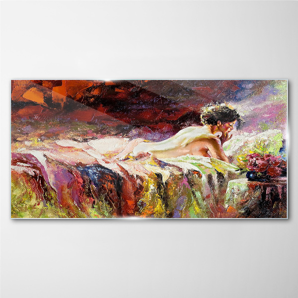 Tableau en verre L'intimité en couleur