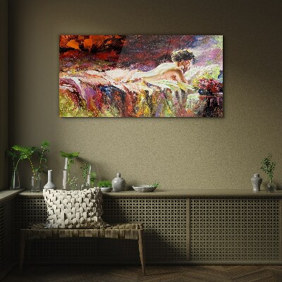 Tableau en verre L'intimité en couleur