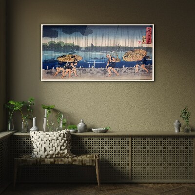 Tableau sur verre Paysage japonais traditionnel