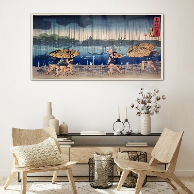 Tableau sur verre Paysage japonais traditionnel