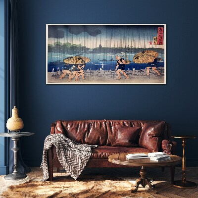 Tableau sur verre Paysage japonais traditionnel