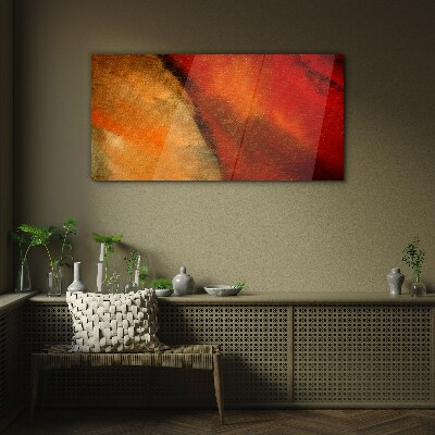 Tableau sur verre L'éveil des couleurs