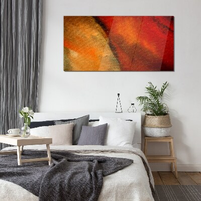 Tableau sur verre L'éveil des couleurs