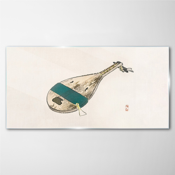 Tableau photo sur verre Un instrument de musique de Chine
