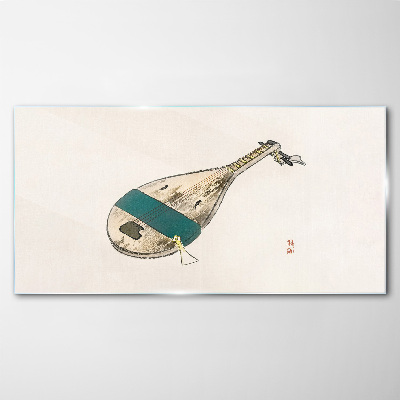Tableau photo sur verre Un instrument de musique de Chine