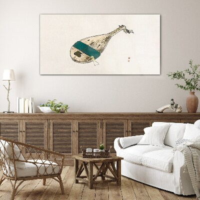 Tableau photo sur verre Un instrument de musique de Chine