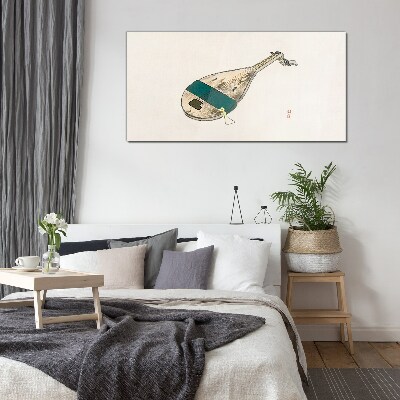 Tableau photo sur verre Un instrument de musique de Chine
