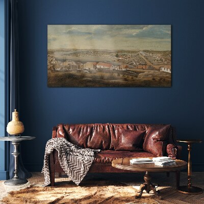 Tableau imprimé sur verre Sydney 1800