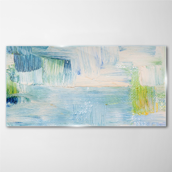 Tableau verre imprimé Nuances tranquilles de l'eau