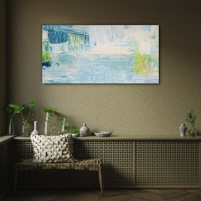 Tableau verre imprimé Nuances tranquilles de l'eau