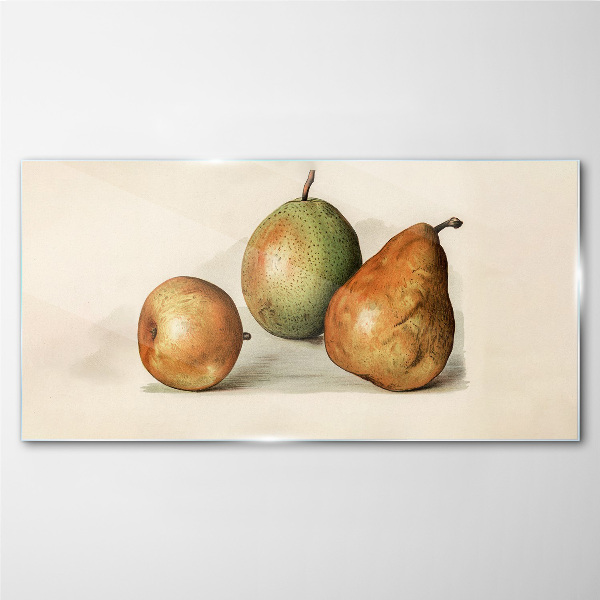 Tableau sur verre Paix fruitée