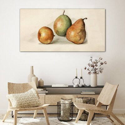 Tableau sur verre Paix fruitée