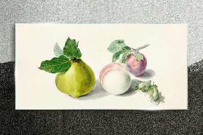 Tableau en verre Paix fruitée