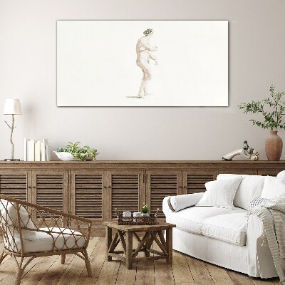 Tableau photo sur verre Douceur dans le mouvement