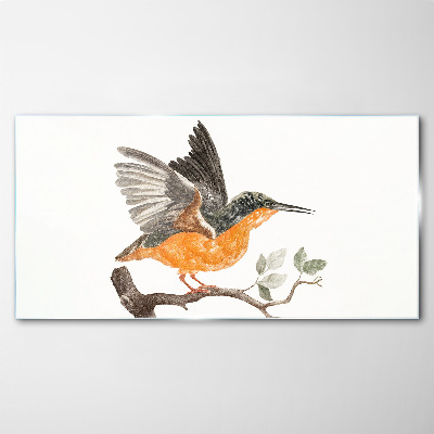 Tableau sur verre Lapin en vol