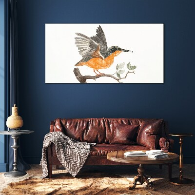 Tableau sur verre Lapin en vol
