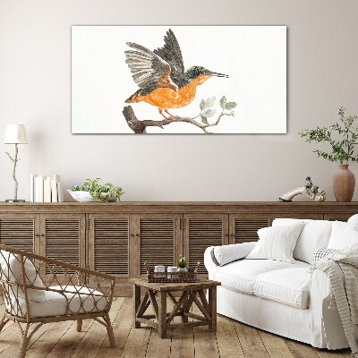 Tableau sur verre Lapin en vol