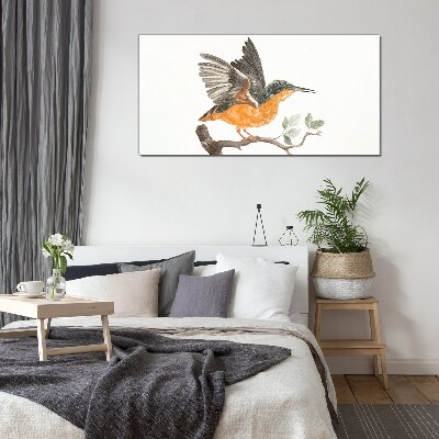 Tableau sur verre Lapin en vol